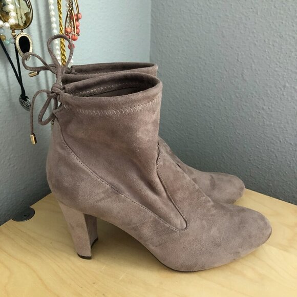 Unisa Ressie Sock Block Heel Ankle Booties - NEW - Picture 4 of 8